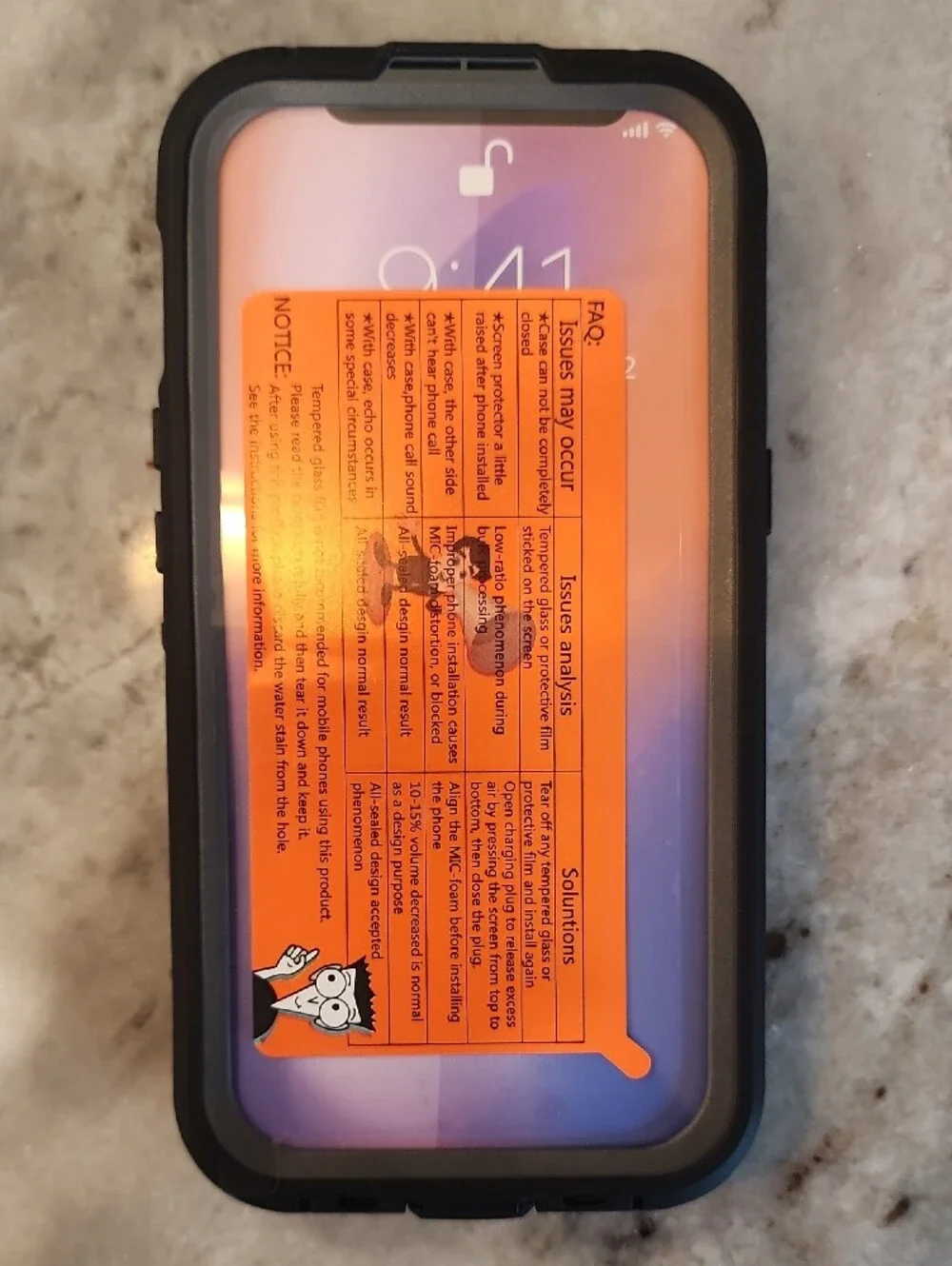 Waterproof Phone Case for 15 Dot+ - Black
